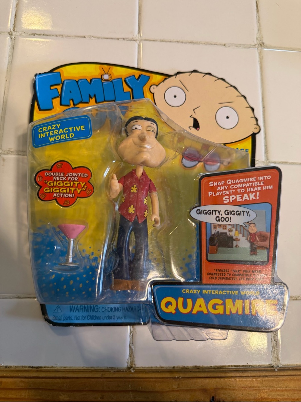 Family Guy Quagmire Action Figure - Red Shirt